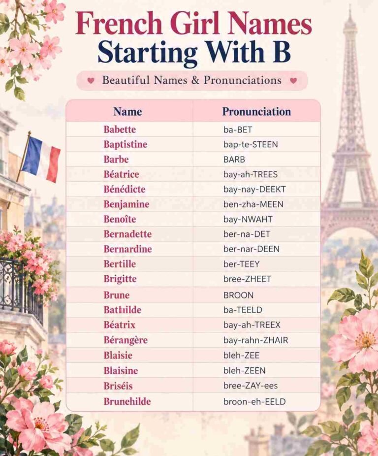 french names girl lists