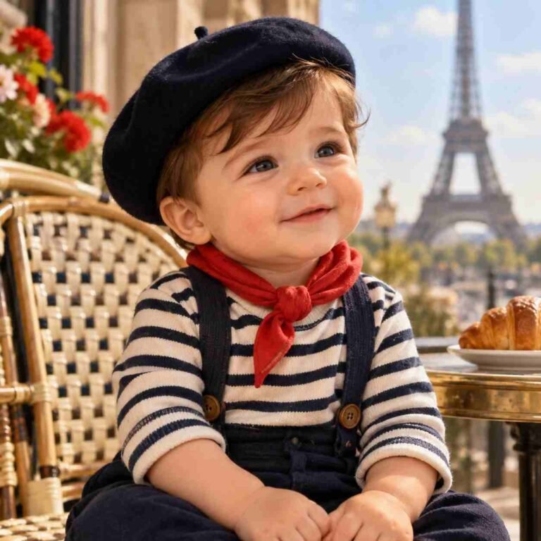 cute french baby boy