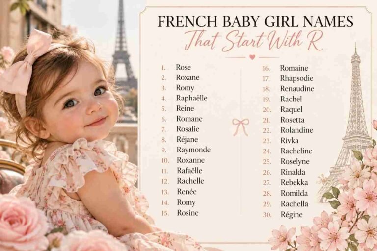 french baby names for girl with r