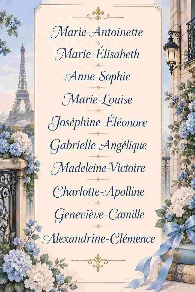 list of long french girl names