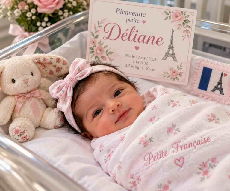 new born french baby girl