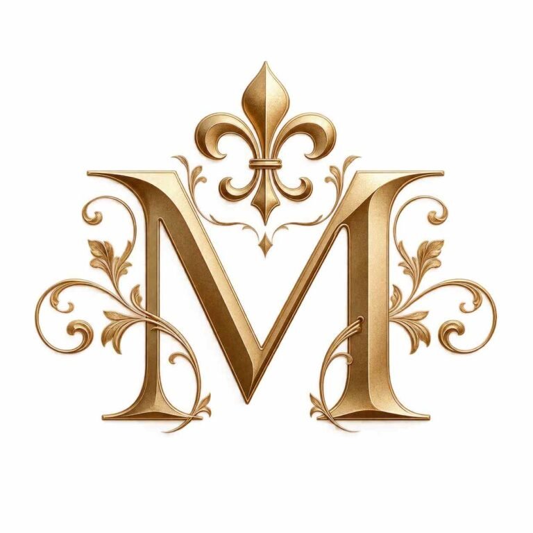 regal gold m monogram