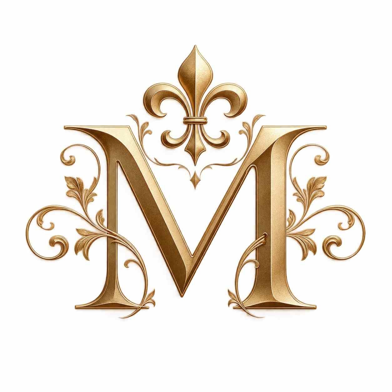 regal gold m monogram